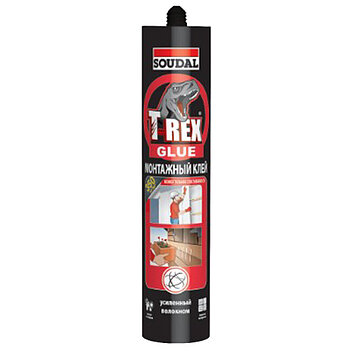 Клей монтажный SOUDAL T-REX 380мл белый (184565) Клей монтажный SOUDAL T-REX 380мл белый (184565)