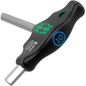 Ключ шестигранный Г-образный Hex Plus WERA 454 HF 10 мм с фиксирующей функцией (05023355001)