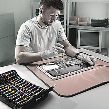 Набор отверток прецизионных WERA Kraftform Micro ESD Big Pack 1 25 шт. с антистатическим покрытием (05134019001)