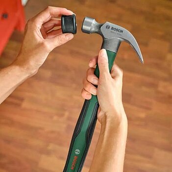 Молоток столярний з цвяходером Bosch 450 г (1600A034GK)