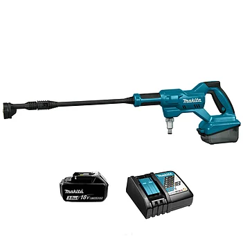 Мойка высокого давления аккумуляторная Makita + аккумулятор + зарядное устройство (SET-DHW180Z-0826)
