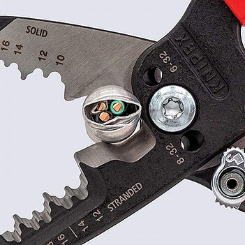 Плоскогубці KNIPEX 6в1 200 мм зі знімачами ізоляції (13 71 8)