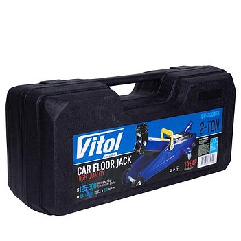 Домкрат гідравлічний підкатний VITOL 2 т (DP-20065K)