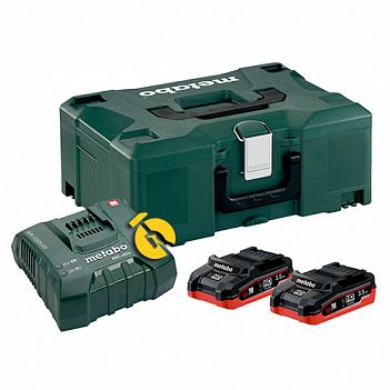 Аккумулятор Li-Ion Metabo 18,0В LiHD 2ед. + зарядное устройство ASC Ultra + MetaLoc (685102000)