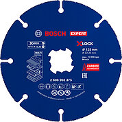 Круг отрезной по дереву Bosch X-LOCK Carbide Multi Wheel 125x1,0x22,23 мм (2608902375)