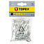 Заклепки алюминиевые TOPEX 4,8х8,0 мм 50 шт. (43E501)