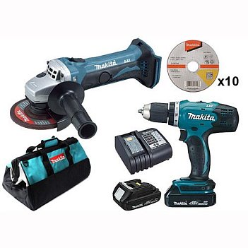 Набор инструментов аккумуляторных Makita (SET-DDF453MK2)