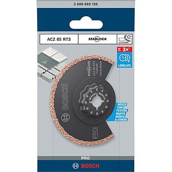 Диск пильный сегментированный Bosch PRO ACZ 85 RT3 85 мм (2608669120)