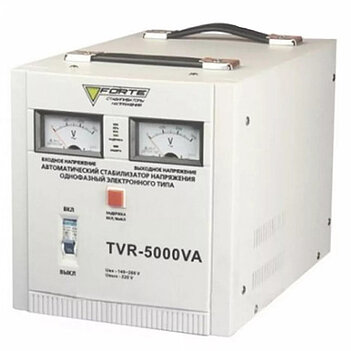 Стабилизатор напряжения релейный Forte TVR-5000VA (28988)