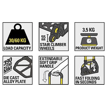 Тележка транспортировочная Stanley 60 кг (SXWT-FT584)