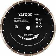 Алмазний диск сегментований Yato 350x25,4х3,4 мм (YT-60003)