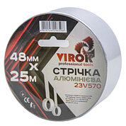 Скотч алюминиевый Virok 48 мм x 25 м 1 шт. (23V570)