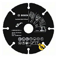 Круг відрізний по дереву і металу Bosch Multi Wheel HM 115х1х22,23 мм (2608623012)