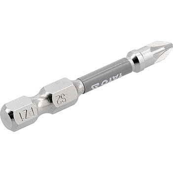 Бита Pozidriv Yato 1/4" PZ1 2 шт. (YT-78023)
