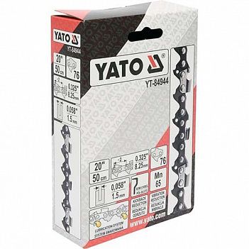 Ланцюг для пили Yato 20", 0.325, 1,5 мм, 76DL (YT-84944)