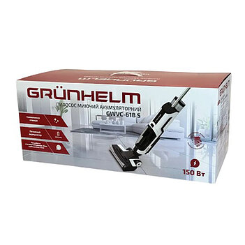 Пылесос аккумуляторный Grunhelm GWVC-61В S (149117)