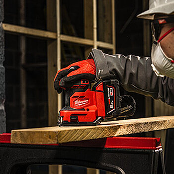 Шліфмашина вібраційна акумулят Milwaukee M18 BQSS-0 (4933479966) - без акумулятора та зарядного пристрою