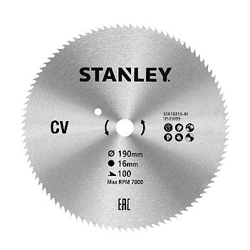 Диск пильный по дереву Stanley 190х16,0 мм (STA10215)