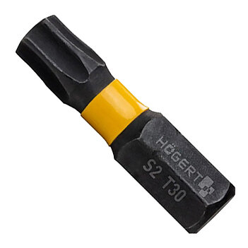 Бита ударная Torx Hoegert S2 1/4" T30 20 шт. (HT1S702) Бита ударная Torx Hoegert S2 1/4" T30 20 шт. (HT1S702)