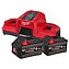 Акумулятор Li-Ion Milwaukee M18 FORGENRG-602 DBSC 18,0В 2 шт. + зарядний пристрій (4933498549)
