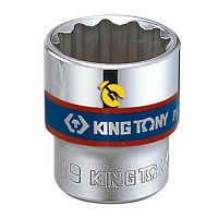 Головка торцевая 12-гранная King Tony 3/8" 14мм (333014M)