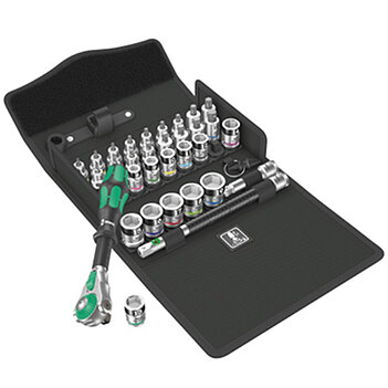 Набір інструментів WERA Zyklop Speed 8100 SB All-in 3/8" 35 шт. 6PT (05003536001)