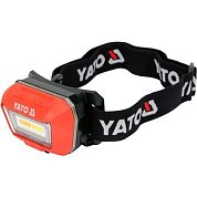 Ліхтар налобний акумуляторний Yato для підбору кольору 3,7 В (YT-08490)