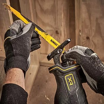 Пила сабельная аккумуляторная DeWalt (DCS382N+DCB187) - без аккумулятора и зарядного устройства