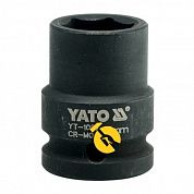 Головка торцевая 6-гранная ударная Yato 1/2" 10 мм (YT-1000)