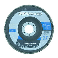 Круг пелюстковий шліфувальний Gerrard 125мм х P36 (131969)