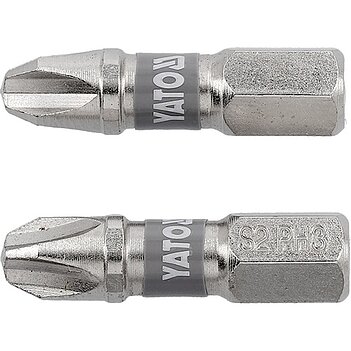 Бита Phillips Yato 1/4" PH3 2 шт. (YT-78002)