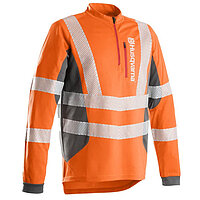 Футболка сигнальна з довгим рукавом Husqvarna Technical High Viz розмір S (5963038-46)