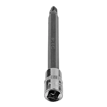 Головка торцева з бітою Pozidriv подовжена Neo Tools Cr-V 1/4" PZ2 (10-338)