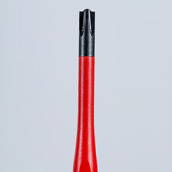 Викрутка хрестова/шліцьова діелектрична KNIPEX PlusMinus Slim PH1/SL1,0 х 80 мм 1000V VDE (98 24 01 SLS)