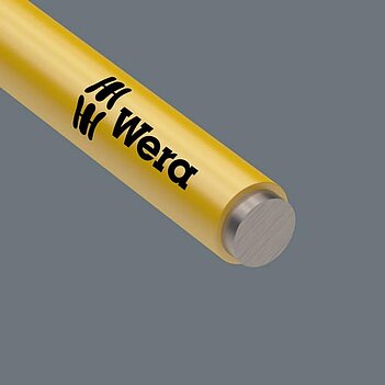 Ключ шестигранный Г-образный Hex Plus WERA Multicolour HF 3 мм нержавеющая сталь, с фиксирующей функцией (05022693001)