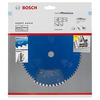Диск пиляльний по алюмінію Bosch Expert for Aluminium 184x20х1,6 мм (2608644099)