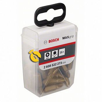 Бита Phillips Bosch TicTac Max Grip PH2 25шт (2608522273)