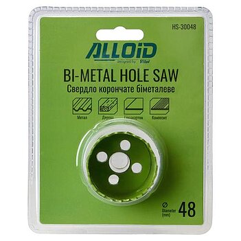 Коронка универсальная Alloid Bi-Metal 48 мм (HS-30048)