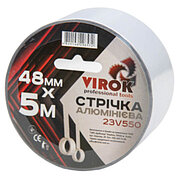 Скотч алюминиевый Virok 48 мм x 5 м 1 шт. (23V550)