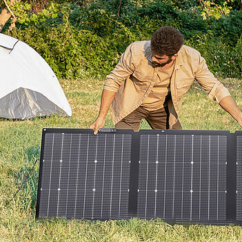Портативна двостороння сонячна панель EcoFlow NextGen Solar Panel 220W/175W (EFSOLAR220W-N)