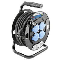 Удлинитель на катушке Hoegert 30 м, 3х1.5 (HT1E721)