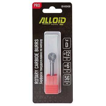 Фреза по металлу Alloid Pro 12 мм тип D (CB-63243D)