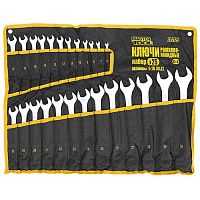 Набір ключів комбінованих MASTERTOOL 25 шт (71-2125)