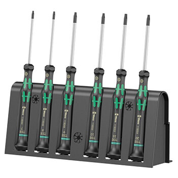 Набор отверток прецизионных WERA Torx BO 2067/6 6 шт. с отверстием (05118154001) Набор отверток прецизионных WERA Torx BO 2067/6 6 шт. с отверстием (05118154001)