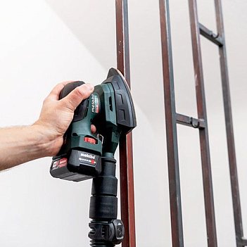 Шлифмашина дельтовидная аккумуляторная Metabo PowerMaxx SMA 12 BL (602037850) - без аккумулятора и зарядного устройства