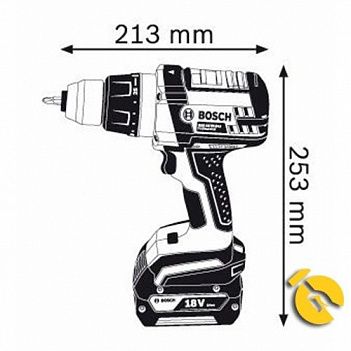 Аккумуляторная дрель-шуруповерт Bosch GSR 18 VE-2-LI (06019D9100)