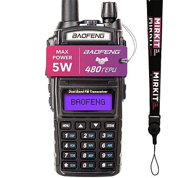 Радіостанція портативна UV-82 Baofeng (086109)