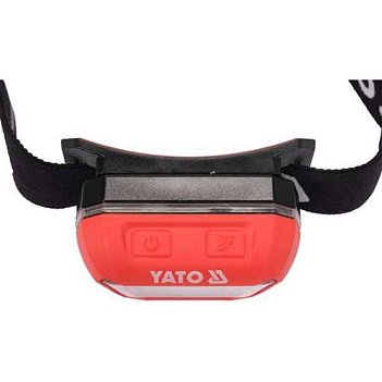 Ліхтар налобний акумуляторний Yato для підбору кольору 3,7 В (YT-08490)