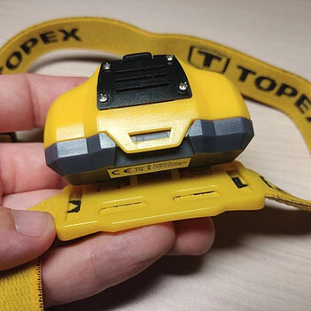 Фонарь налобный TOPEX (94W390)