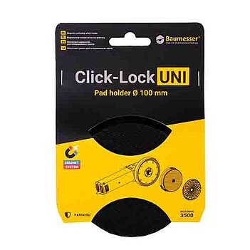 Підошва шліфувальна магнітна Mechanic Click-Lock Uni 100 мм (89568442046)